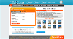 Desktop Screenshot of bookonline2save.com