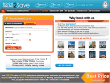 Tablet Screenshot of bookonline2save.com